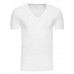 Calvin Klein ανδρικό φανελάκι v-neck 2pack σε λευκό χρώμα NB1089A 100